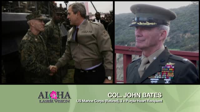 Retired Colonel  John Bates - Cataract Surgery with LenSx